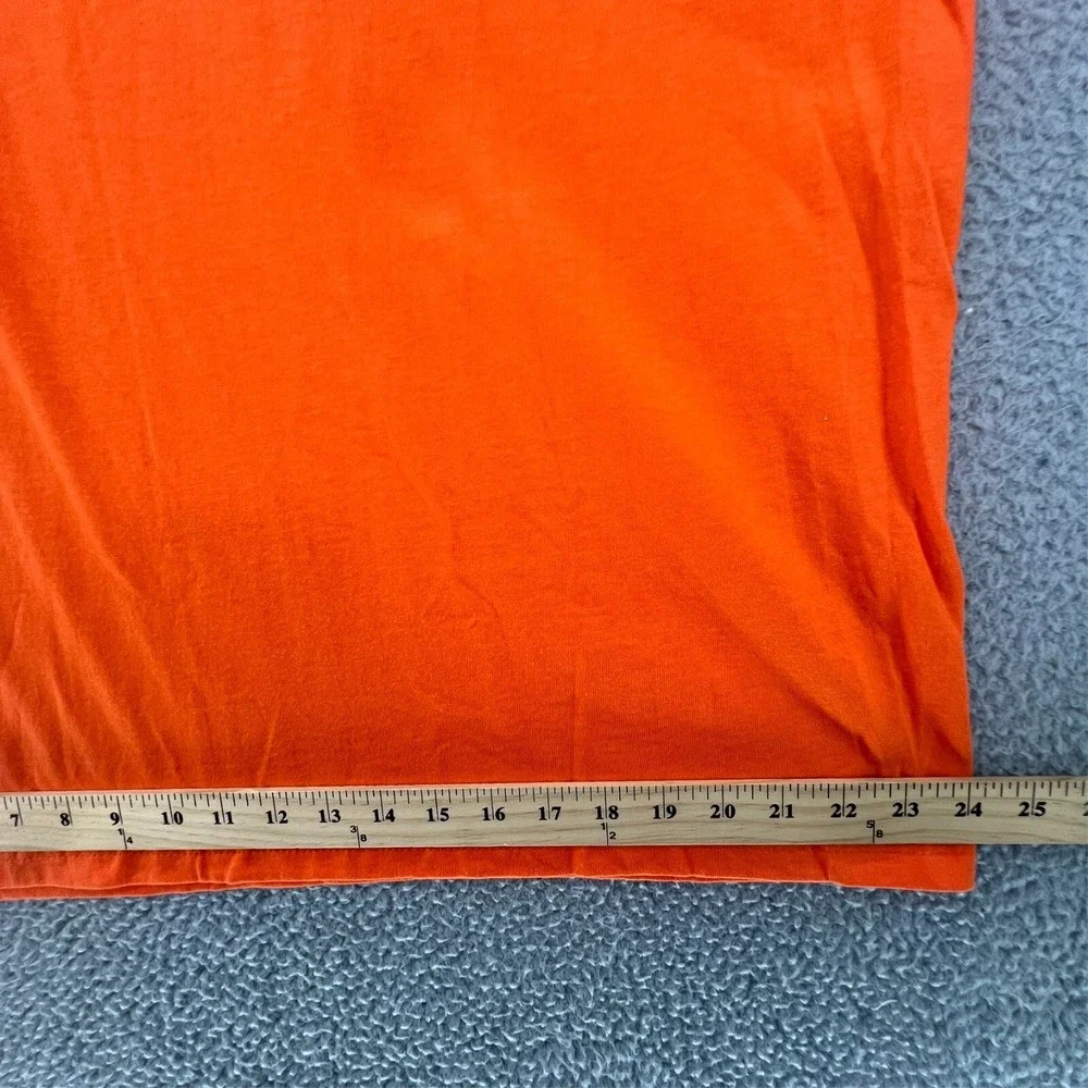 Vintage Y2k TOPPLE THE TURTLES‎ VA vs MD T Shirt Men's XL Orange Delta READ
